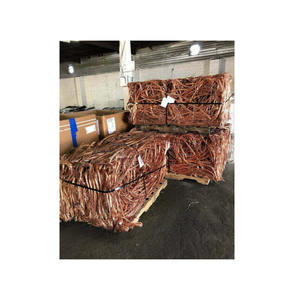 Chatarra de alambre de cobre brillante desnudo grado 99.99% para aplicaciones de unión de rieles - Product Image 1