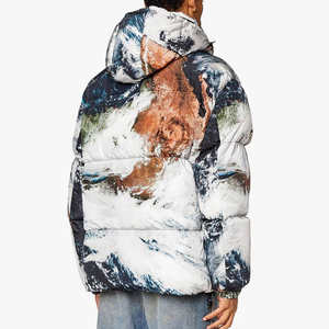 Veste matelassée en toile d'hiver de haute qualité avec impression personnalisée, fabricant pakistanais, dernier style - Product Image 4