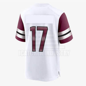 Camiseta de fútbol americano de alta calidad sublimación personalizada camiseta de fútbol americano diseño Logo equipo camiseta de fútbol americano - Product Image 3