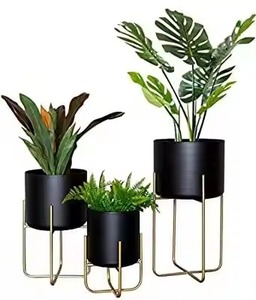 Support de Jardinière en Métal Galvanisé Personnalisable et Élégant pour la Distribution en Gros – Conception Écologique pour Maisons et Jardins - Product Image 2