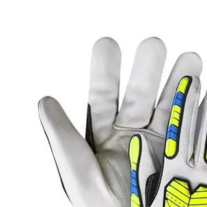 Guantes de Trabajo Resistentes y Transpirables de TPR de Alta Calidad con Logotipo Personalizado en la Parte Posterior - Product Image 4