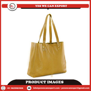 Conjuntos de bolsos de mano de cuero Premium de diseñador elegante, bolsos de hombro de gran tamaño para mujer, recién llegado, fabricante indio, venta a bajo precio - Product Image 2