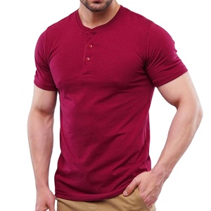 100% algodón cuello redondo Slim Fit Fitness camiseta para hombres tela de punto de alta calidad logotipo personalizado patrón de letras - Product Image 1