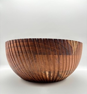 Lightweight Wooden Serving Bowls Designed for Serving Salads Pasta or <b>Fresh</b> <b>Fruit</b> at Home or Special Gatherings - Product Image 5