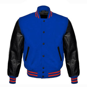 jacket for men varsity jacket bulls jackets Chicago jacket High Popular design fashion <b>top</b> style 100% polyester Varsity jacket - Product Image 5