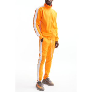 Chándal acampanado con logotipo personalizado 2025, ropa de gimnasio para hombre en blanco, ropa deportiva ajustada, ropa deportiva para correr, gimnasio, chándal informal para hombre - Product Image 3