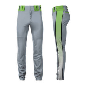 Pantalon de baseball respirant pour hommes à bas prix Logo personnalisé Sportswear Pantalon d'équipe sublimé en grande taille - Product Image 6