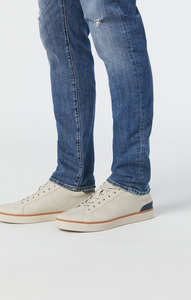 Vente en gros d'usine de pantalons Hip Hop grande taille pantalons en denim déchirés jeans empilés de créateur personnalisé jeans pour hommes déchirés service OEM - Product Image 5