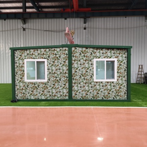 Modular container nhà có thể gập lại nhanh chóng lắp ráp tùy chỉnh màu sắc CE chứng nhận đa chức năng cho khách sạn văn phòng doanh trại - Product Image 1