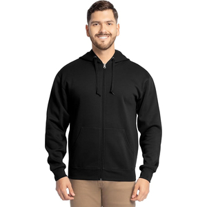 Marque privée sweats à capuche à fermeture éclair personnalisés pour hommes en gros coton polaire sweats à fermeture éclair élégant Streetwear 2025 - Product Image 1
