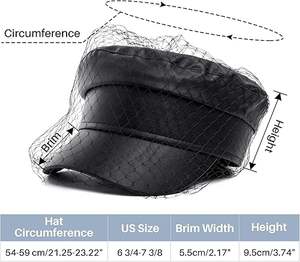 หมวกหนังมีสไตล์ที่มีความทนทานทนทานเหมาะสำหรับการเดินป่าการเดินทางและการสวมใส่กลางแจ้งทุกวัน - Product Image 5