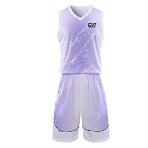 Conjunto de uniforme de baloncesto de secado rápido de alta calidad de diseño único personalizado hecho en Pakistán - Product Image 1