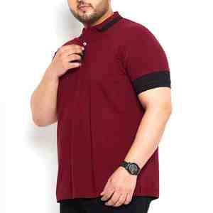 Service OEM Chemises polo grande taille pour hommes Lavable en machine, confortable, respirant, couleur unie, dernière conception - Product Image 5