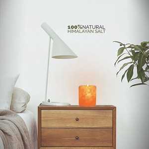 โคมไฟคริสตัลสีชมพูหินเกลือหิมาลายันดีไซน์แบบอินทรีย์เป็นมิตรกับสิ่งแวดล้อมเชิงเทียนสไตล์ดอกไม้งานฝีมือแฮนด์เมด - Product Image 2