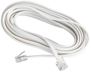 7,5 m. Connessione telefonica maschio-maschio, bianca (GSC 2600952) - Product Image 1