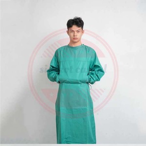 Batas médicas personalizadas de alta calidad con bolsillos para enfermeras y médicos, trajes y batas unisex no tejidas de PP - Product Image 4