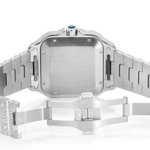 Montres Hip Hop de Luxe en Gros, Montres Mécaniques Personnalisées Hip Hop avec Diamants Moissanite, Style Rappeur, Bijoux Hip Hop - Product Image 2