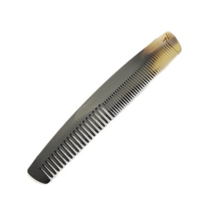 Peine para Cabello de Cuerno de Búfalo Natural Hecho a Mano de Alta Calidad, Peine de Cuerno de Vaca Moderno para Salón con Logotipo Personalizado Disponible para la Venta, Ágata - Product Image 1