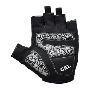 Gants de cyclisme professionnels personnalisés 2025 – Demi-doigts en cuir antidérapants avec fermeture auto-agrippante, protection de la paume, équipement de sport pour le cyclisme, rembourrage en gel - Product Image 6