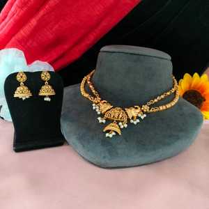 ชุดสร้อยคอวัดความกระจ่างใสสำหรับผู้หญิงเหมาะสำหรับพิธีทางศาสนาและงานรื่นเริงเป็นมิตรต่อสิ่งแวดล้อมและป้องกันอาการแพ้ - Product Image 2