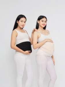 Maternity Support <b>Belt</b> Pregnancy Belly Band for <b>Back</b> and Abdominal Support Adjustable Brace for Pregnant Women Soft Comfortable - Product Image 5