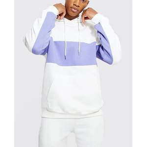 Sweat à capuche surdimensionné à impression bouffante 3d avec logo personnalisé Ensembles de survêtement à capuche et de short de survêtement à la mode - Product Image 5