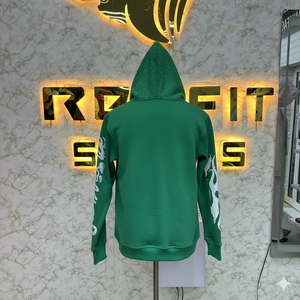 เสื้อฮู้ดสวมหัวสำหรับผู้ชายเสื้อฮู้ดแบบกำหนดเองพิมพ์ลาย - Product Image 4