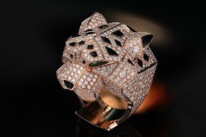 Bague tendance de luxe pour femme en argent sterling 925 avec diamant de laboratoire taille brillant certifié IGI - Product Image 2