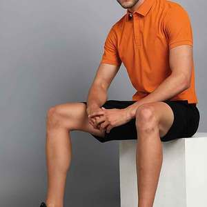 T-shirt de golf MQQ 25 de sport imprimé par sublimation de haute qualité avec logo personnalisé vêtements vêtements chemise polos de golf pour hommes - Product Image 4