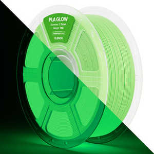 Filament PLA Glow 3D comprenant PVA HIPS PET ABS PA - Poids net 1 kg - Product Image 2