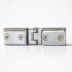 Hydrorelax Zinc Alloy Glass Door <strong>Hinge</strong> 180 Degrees 35 Wide Long Strip Type Bathroom Clip Shower Room Glass Door <strong>Hinge</strong> - Product Image 5