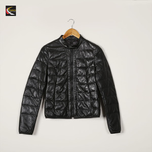 High Quality Fashion Women <b>Leather</b> <b>Jackets</b> Wholesale Bulk Factory - Product Image 3