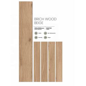 Moderno mate 20x120cm porcelana esmaltada tablones de madera azulejos estilo rústico Interior Exterior suelo pared tira pulida sala de estar - Product Image 3