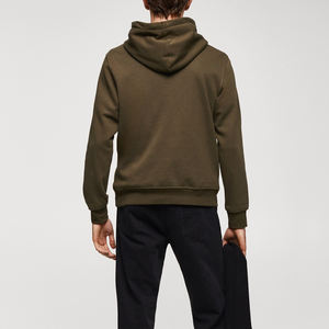 Customized Logo Solid Color Factory Price <b>Hoodie</b> <b>For</b> Men / High Quality Wholesale Rate Pullover Design Casual Wear Full Sleeves - Product Image 6