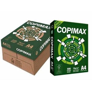 Papier à copier COPIMAX A4 80g Blanc 100% pâte de bois vierge pour usage quotidien au bureau - Product Image 5