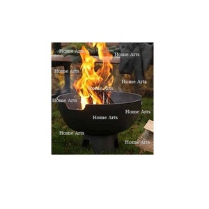 Customized Shape And Size <b>Fire</b> <b>Pit</b> Latest Design Black Color Wrought Iron Wood Burning <b>Fire</b> <b>Pit</b> At Affordable Pricing - Product Image 4