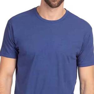T-shirts pour hommes à manches courtes, vêtements d'été, prix de gros, coton respirant, couleur unie, col rond, chemise pour hommes de qualité supérieure - Product Image 2