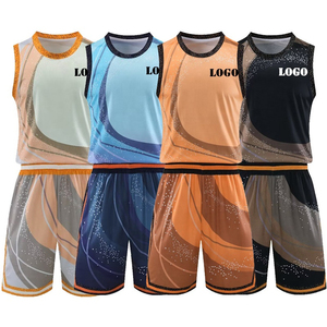 Uniformes de basket-ball pour hommes de haute qualité, meilleur prix, taille plus, respirants, séchage rapide, manches courtes, ensembles élégants - Product Image 5