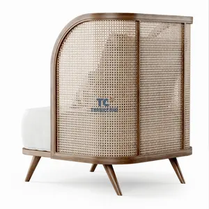 Покупайте высококачественное кресло из ротанга, натуральные обеденные стулья из Вьетнама от Thanh Cong Craft