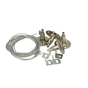 Kit staffa di fissaggio delle sospensioni per pannello LED 120x30 60x60 120x60 30 30x30 SKU-6018-illuminazione/accessori - Product Image 6