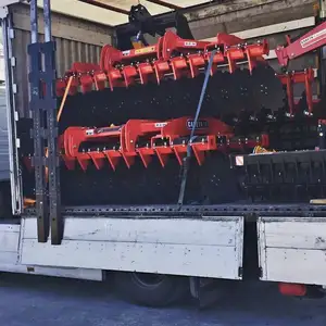 Série de laboureuses bon marché charrue à disques à entraînement rotatif pour tracteur