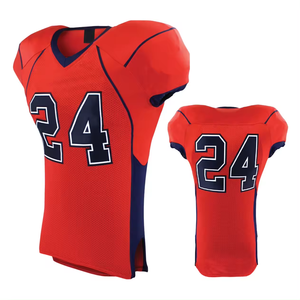 Conjunto de Uniforme de Fútbol Americano Unisex de Poliéster de Alta Calidad, Transpirable, de Secado Rápido, con Logotipo Personalizado Sublimado, Tallas Grandes - Product Image 6