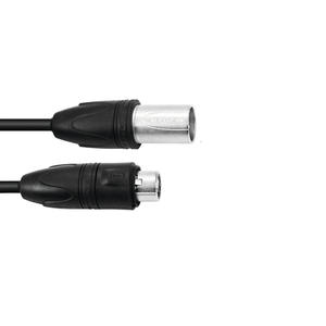 DMX Cable IP65 3-Pin 20m Black-PSSO - Product Image 1