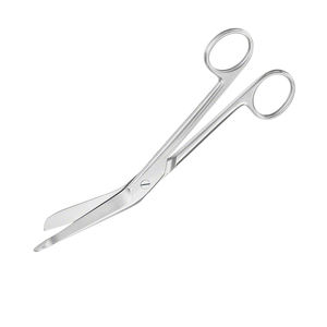 Tijeras de vendaje Lister de alto grado, hoja afilada estándar en ángulo, 130mm, 5 18 pulgadas, tijeras quirúrgicas médicas - Product Image 4