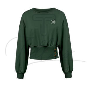 Sudadera de Mujer de Algodón 100% con Estampado Extra Grande, Diseño Nuevo, para Uso Casual, Transpirable, Venta Directa de Fábrica - Product Image 5