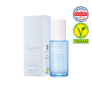 Bergamo Bambou Vegan Acide Hyaluronique Sérum de soin de la peau Apaisant et efficace avec des ingrédients à base de plantes - Product Image 1