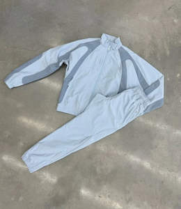 Kivotech 2025 New Fashion <b>Track</b> Suit 2 Piece Set Windbreaker <b>Jacket</b> Nylon Tracksuit for <b>Men</b> - Product Image 1