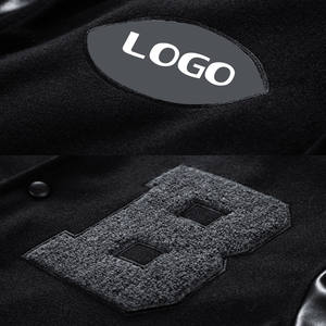 VIKY INDUSTRIES-Chaqueta de béisbol con estampado personalizado para hombre, chaqueta ajustada informal para primavera y otoño - Product Image 5