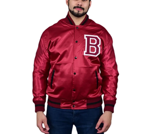 Nueva calidad última chaqueta de bombardero de satén de todos los colores personalizada para precio al por mayor - Product Image 1