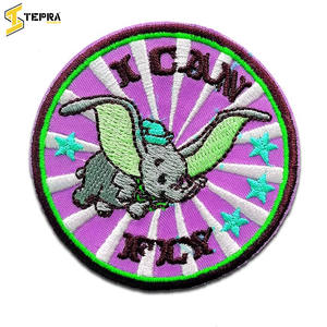 TEPRA SPORTS alta calidad multicolor corazón Chenille PVC hierro-en flor tela parches bordados precio competitivo para el uso del sombrero - Product Image 5